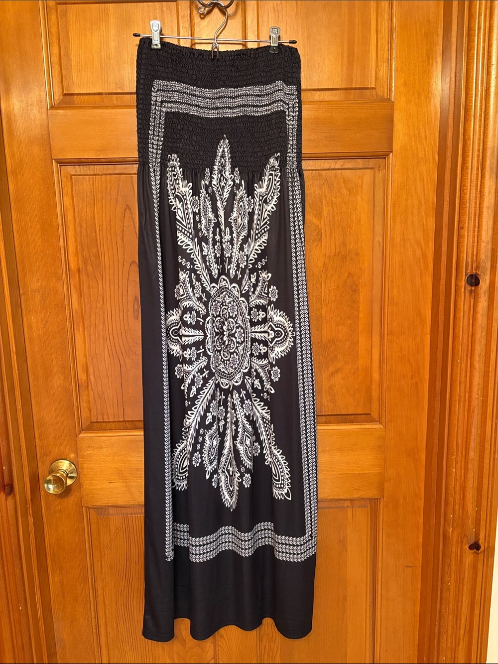 New Venus Smocked Top Maxi Dress
